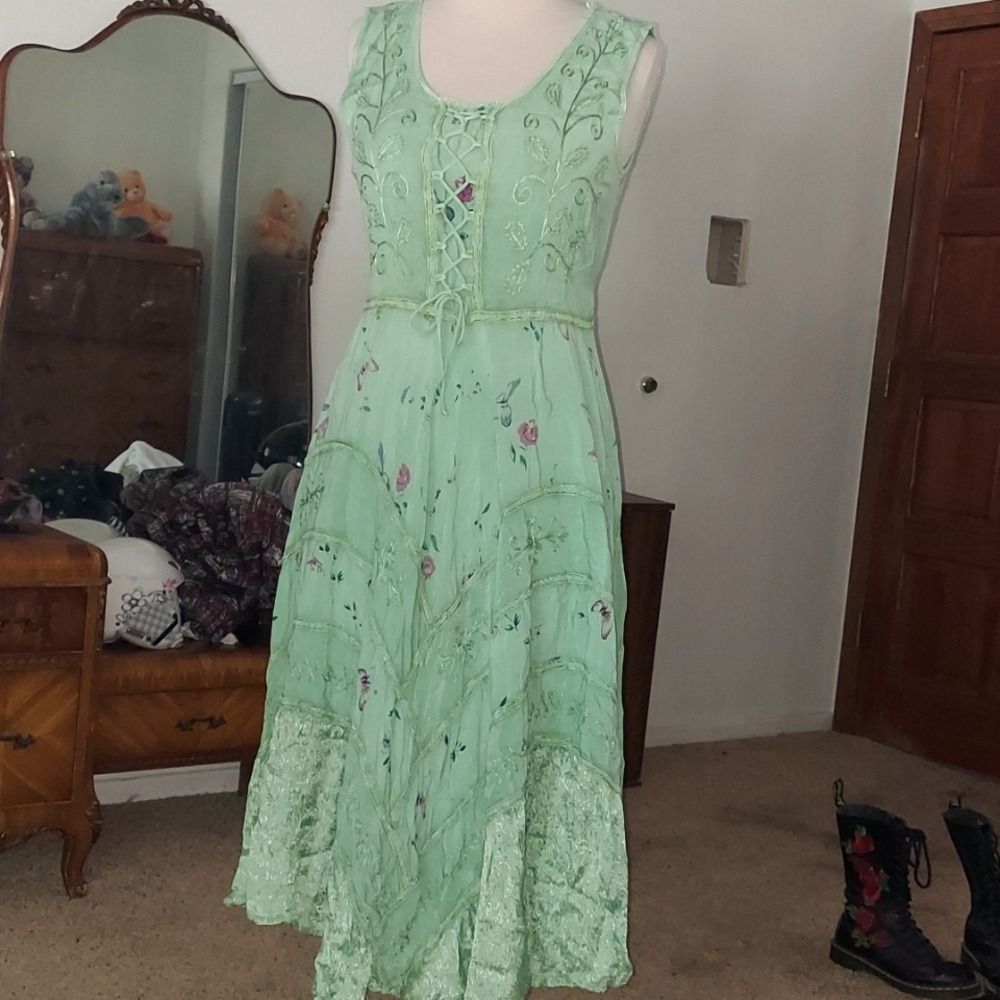 Sakkas fairy maiden corset top dress XL